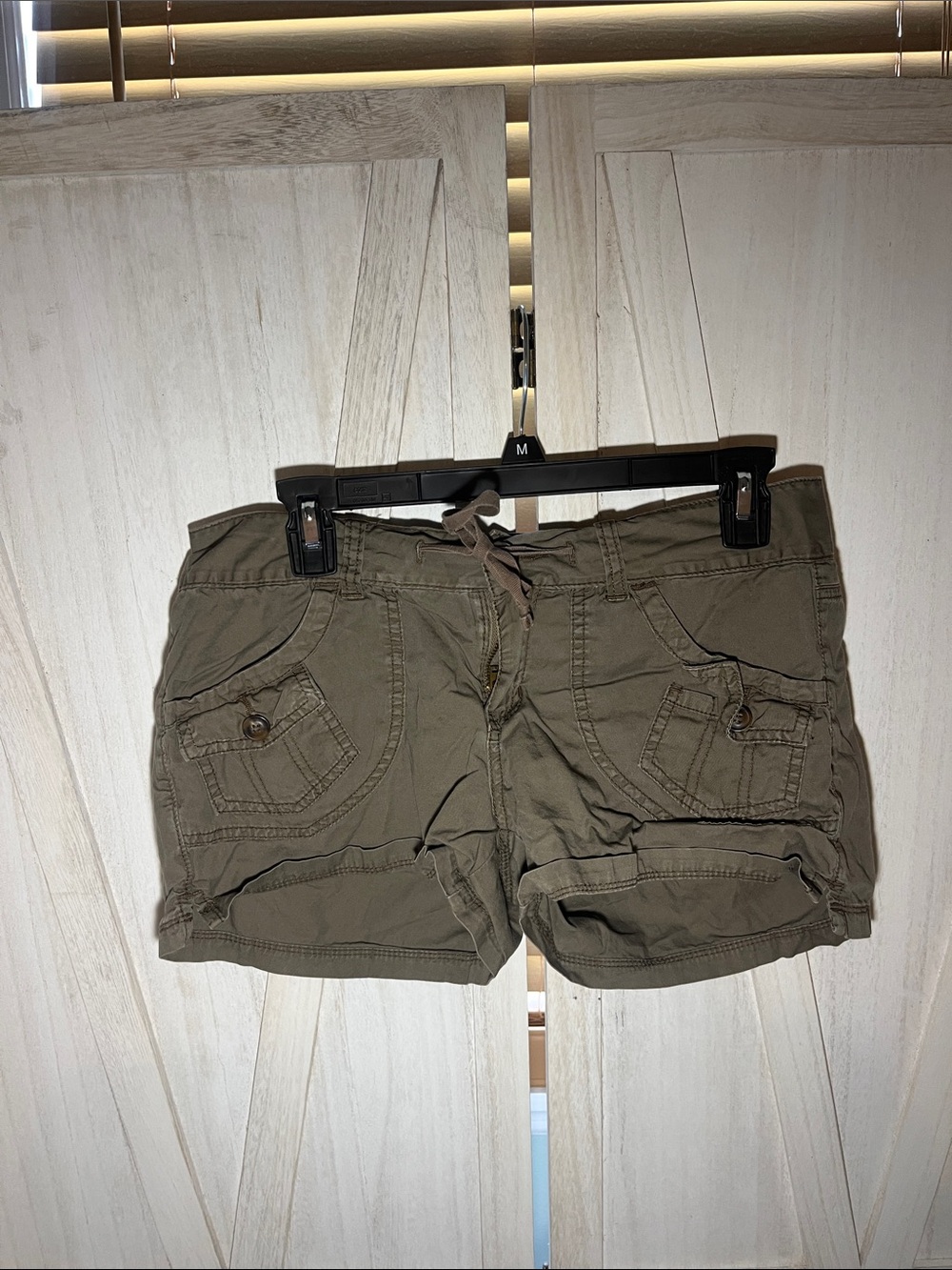 UNIONBAY Men's Olive Green Cargo Pants with Drawstring Waist